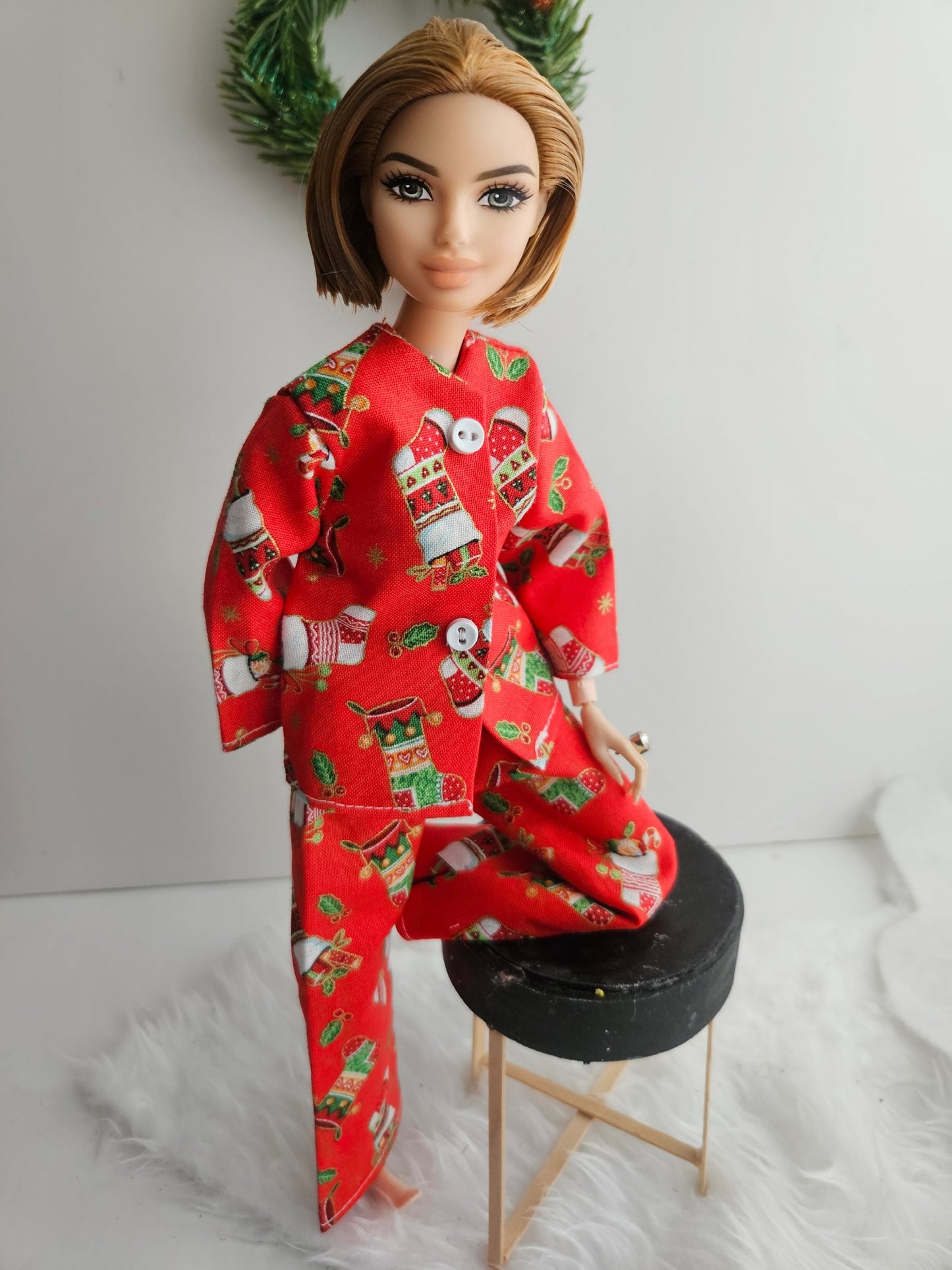 Christmas Pj's for Dolls