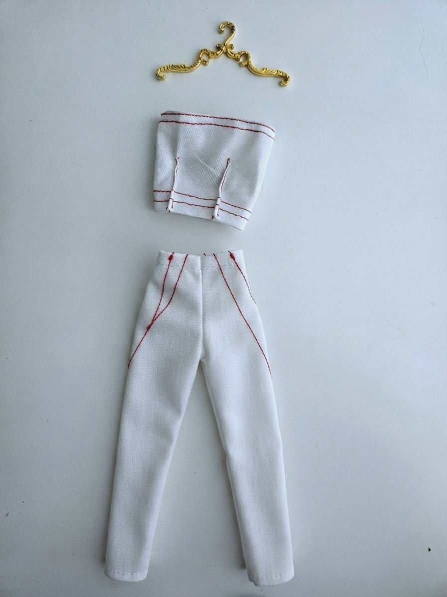 White pants set for Dolls