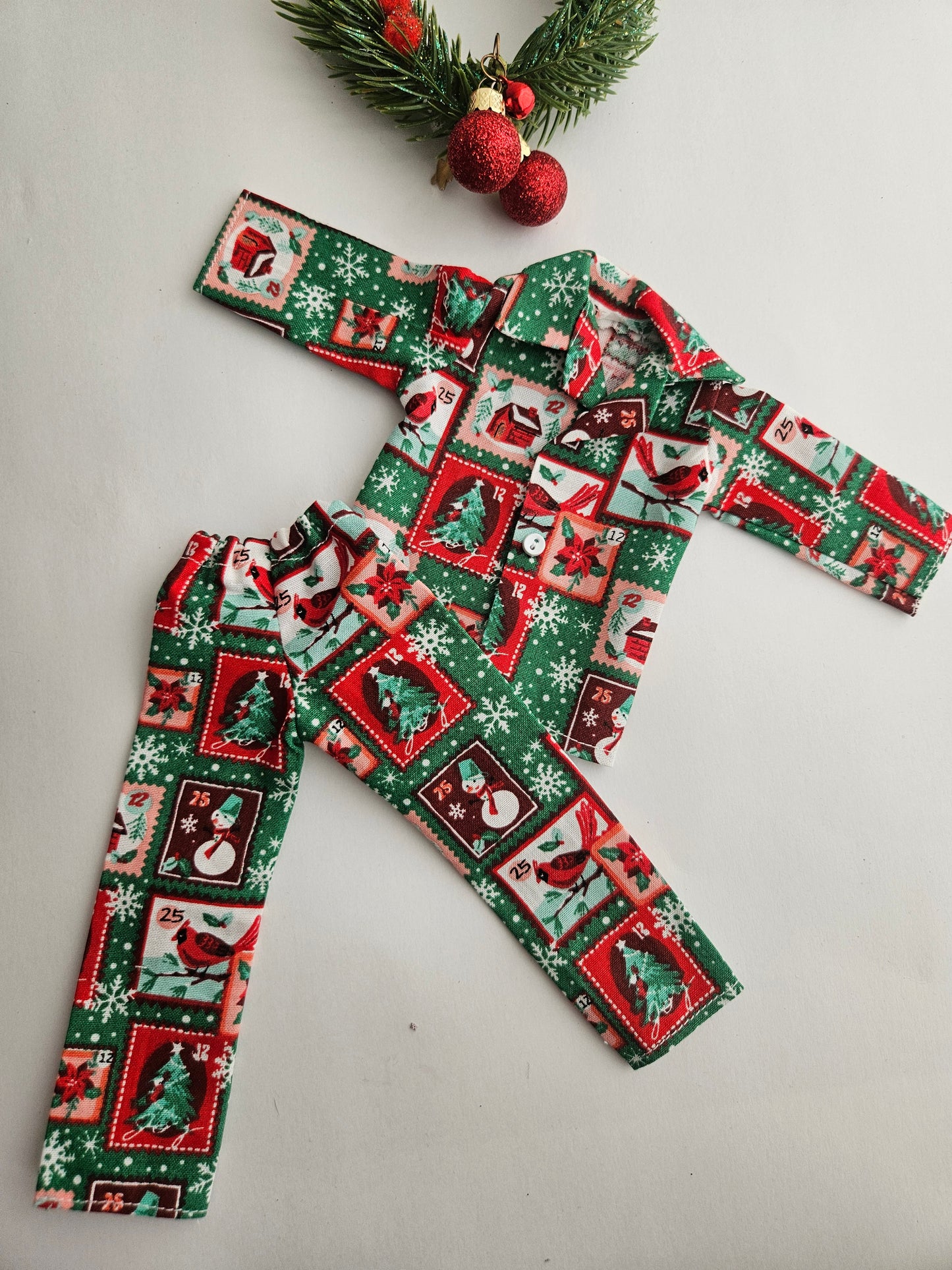 Christmas Pj's for Dolls