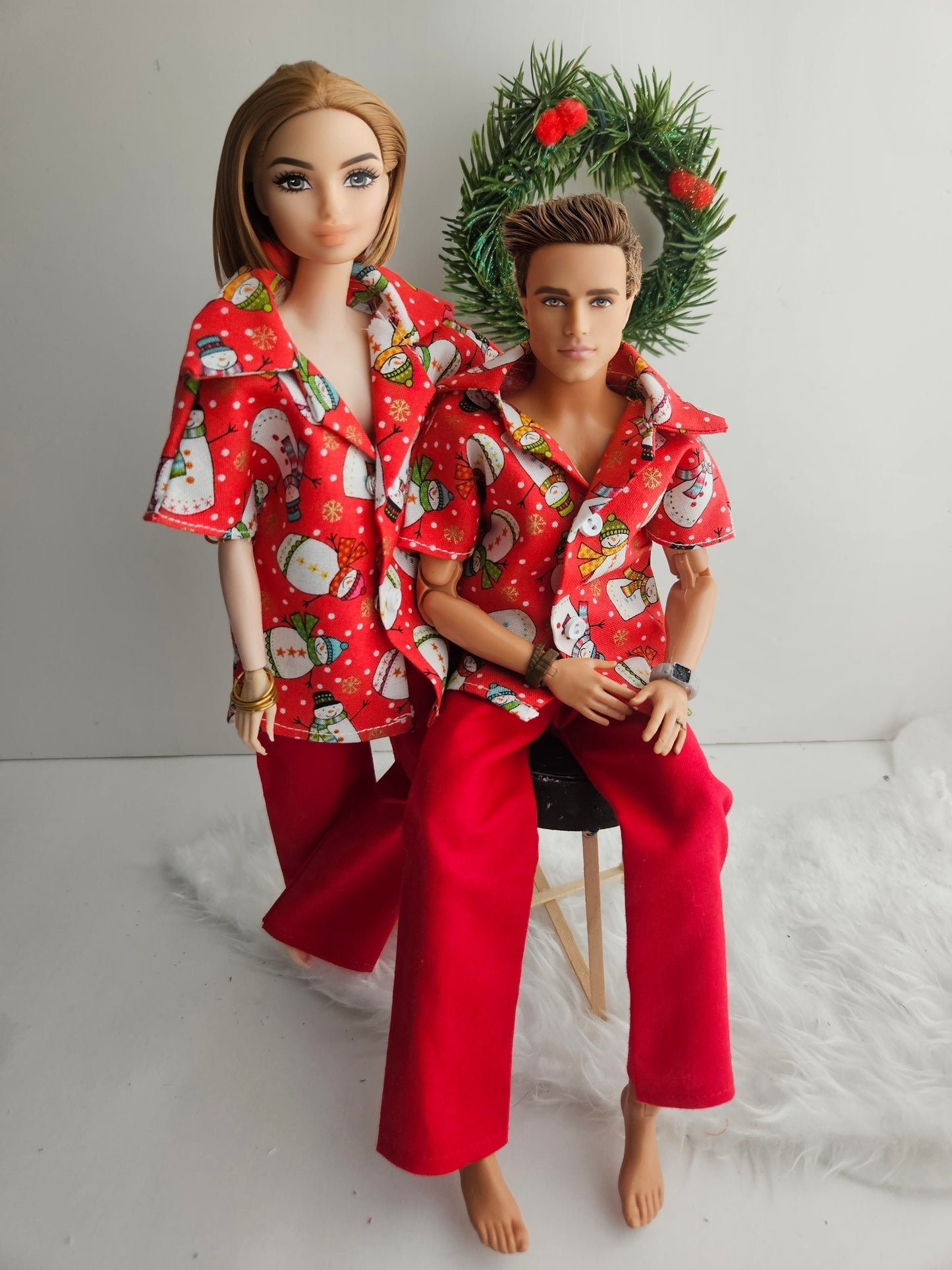 Christmas Pj's for Dolls