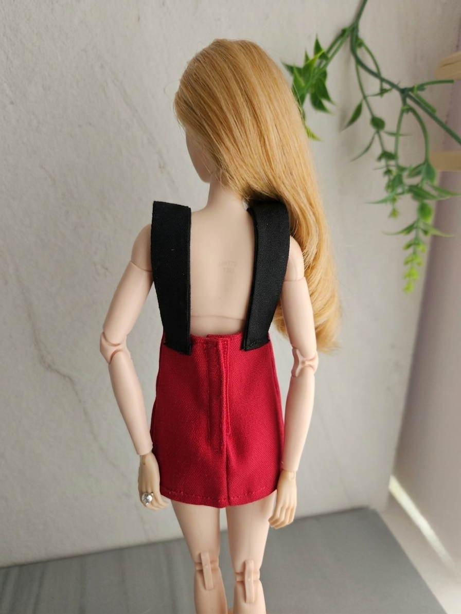 Burgundy Mini Dress