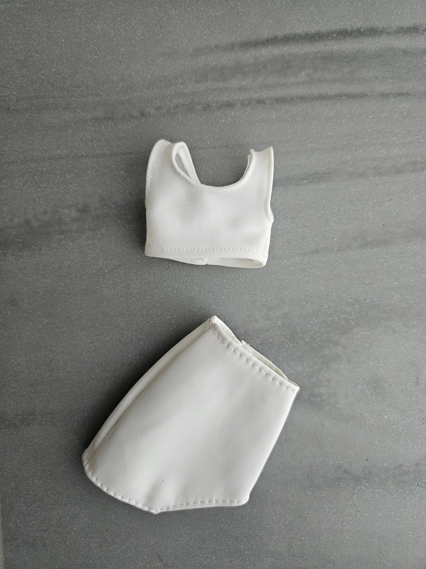 Fresh White Outfit for Dolls