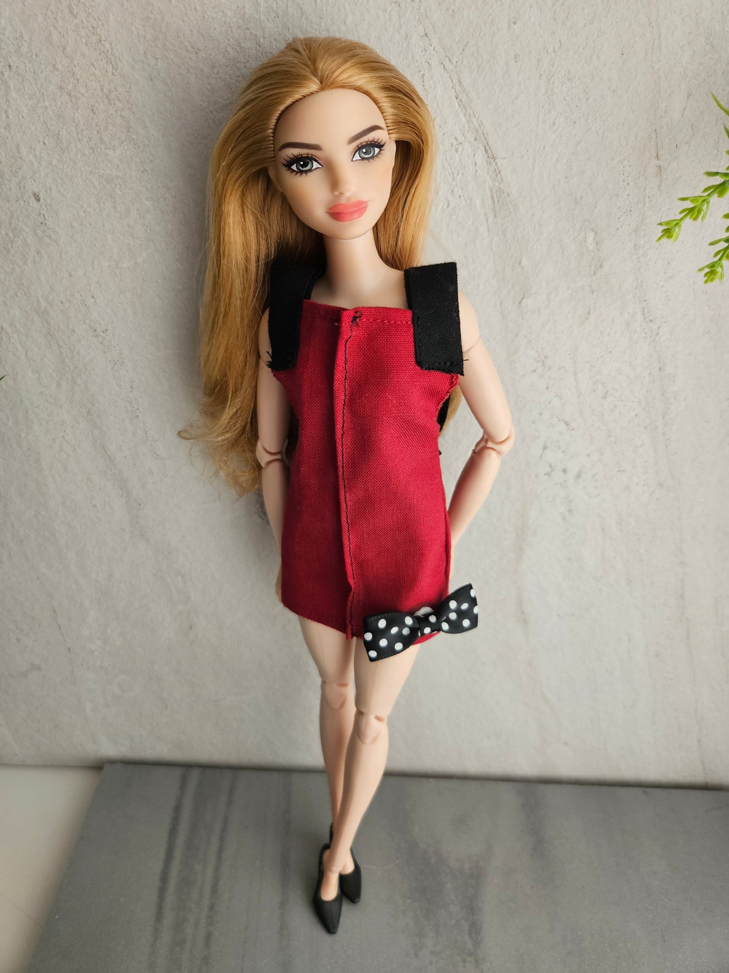 Burgundy Mini Dress
