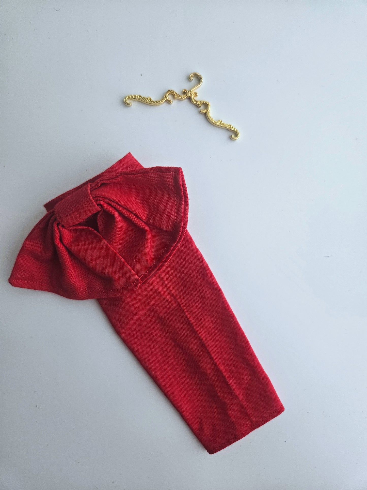 Scarlet Romance Dress for Dolls