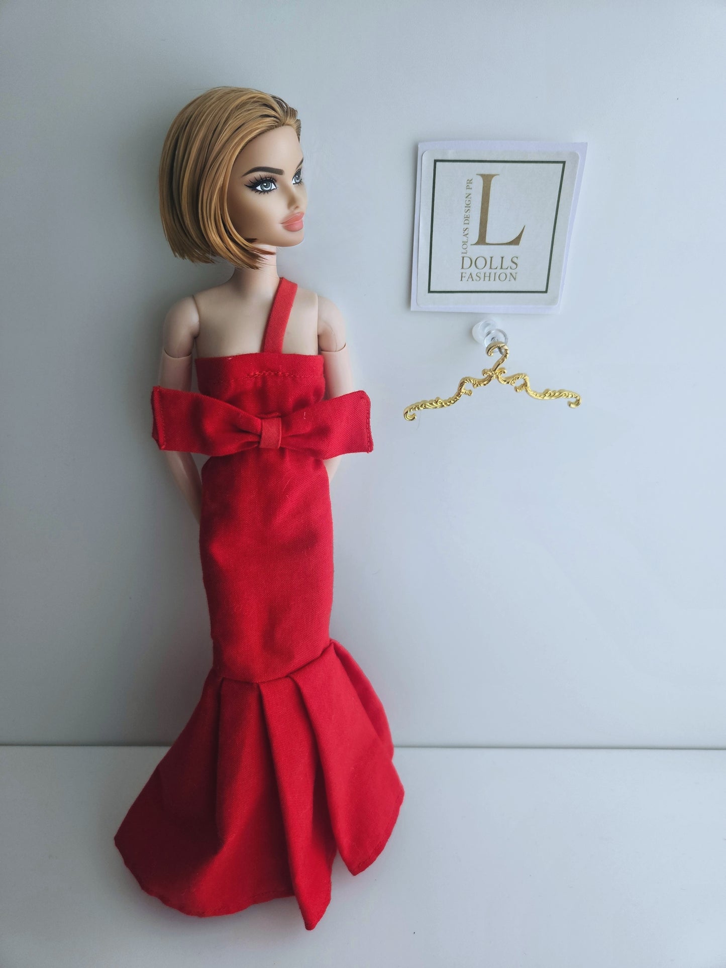 Griselda's Red Dress for Dolls