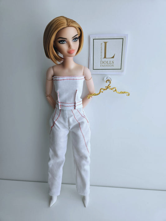 White pants set for Dolls