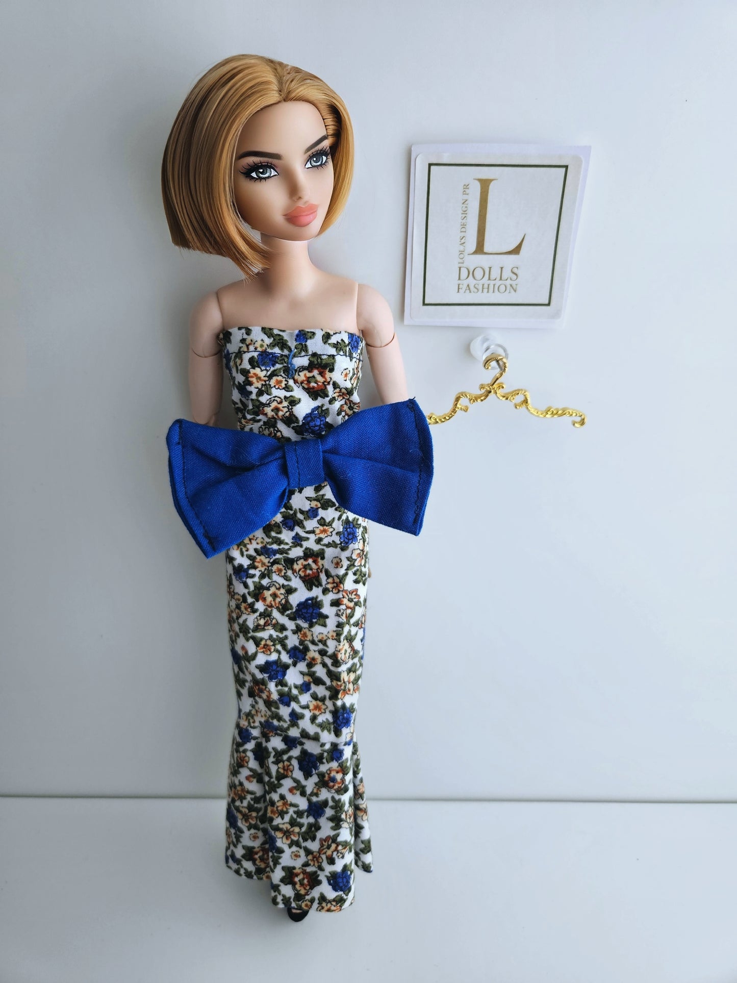 Floral Dress for Dolls