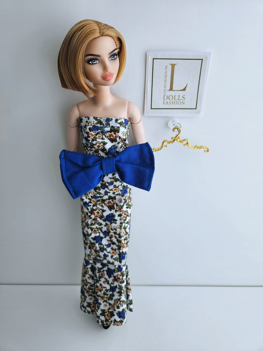 Floral Dress for Dolls