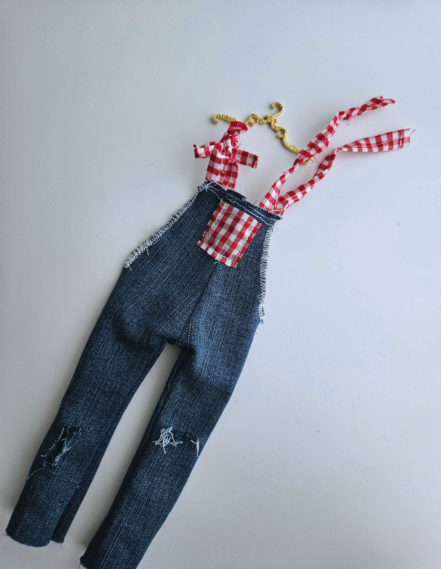 Country Chic Overall for doll