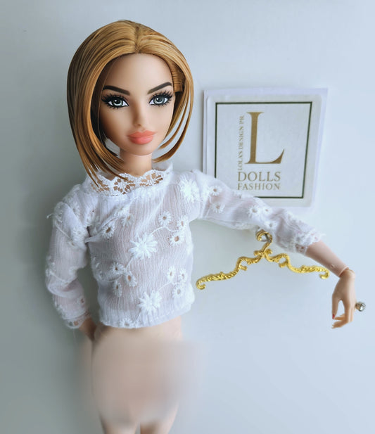 Daisy Whisper Blouse for Dolls