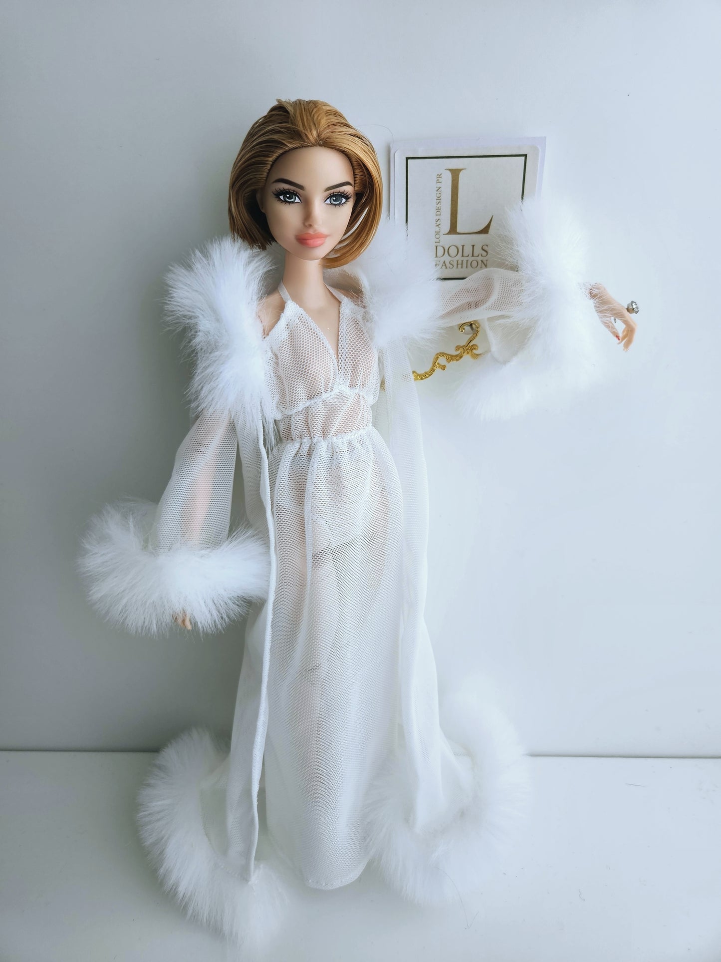 Luxurious 3-piece Lingerie Set for Dolls