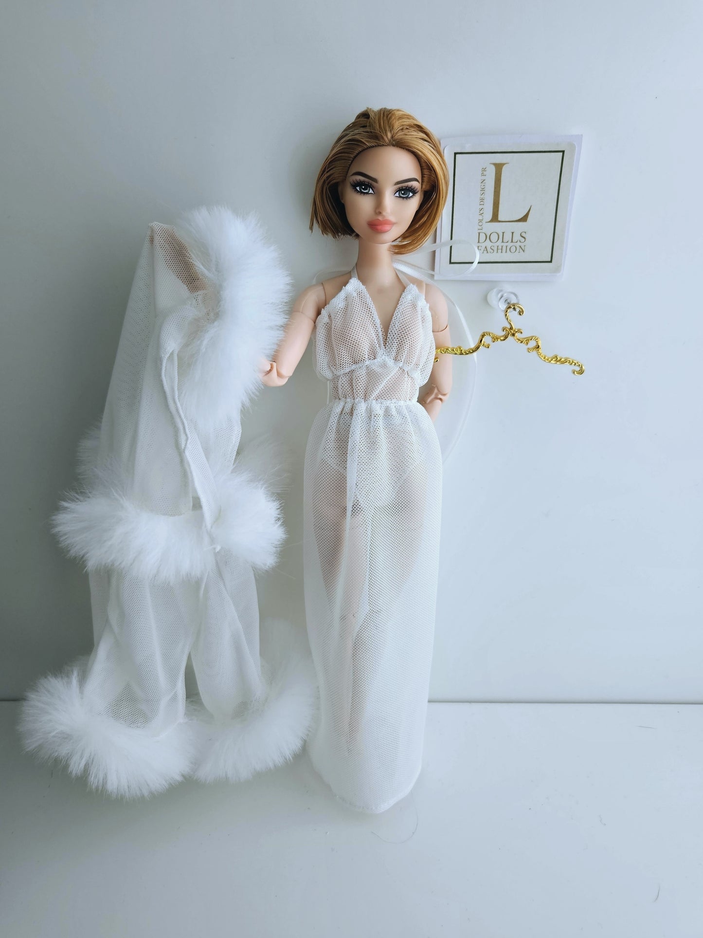 Luxurious 3-piece Lingerie Set for Dolls