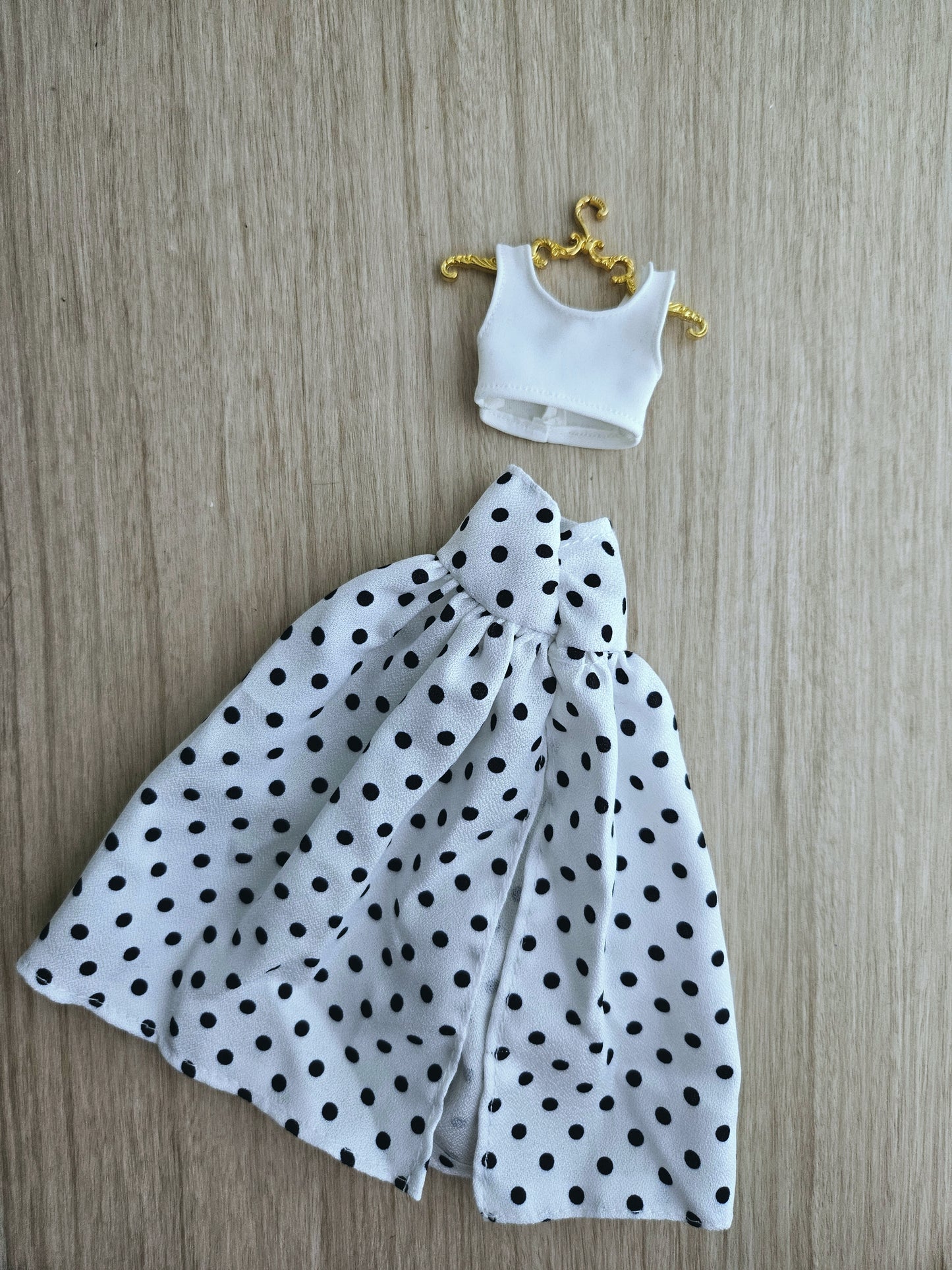 Classic Polka Set for Dolls