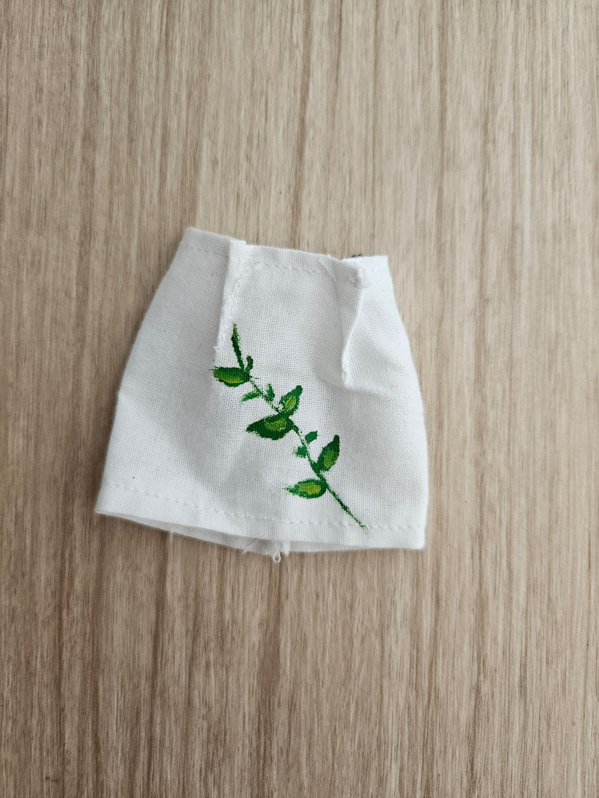 Hand painted mini skirt for Dolls
