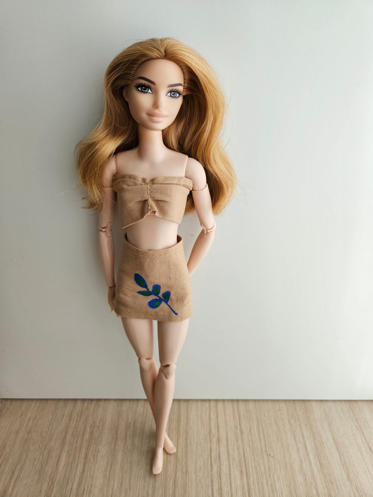 Beige mini set for Dolls