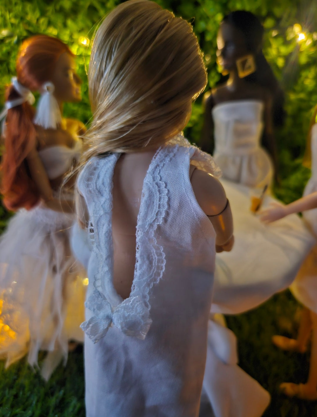 Romantic Dress Curvy Doll
