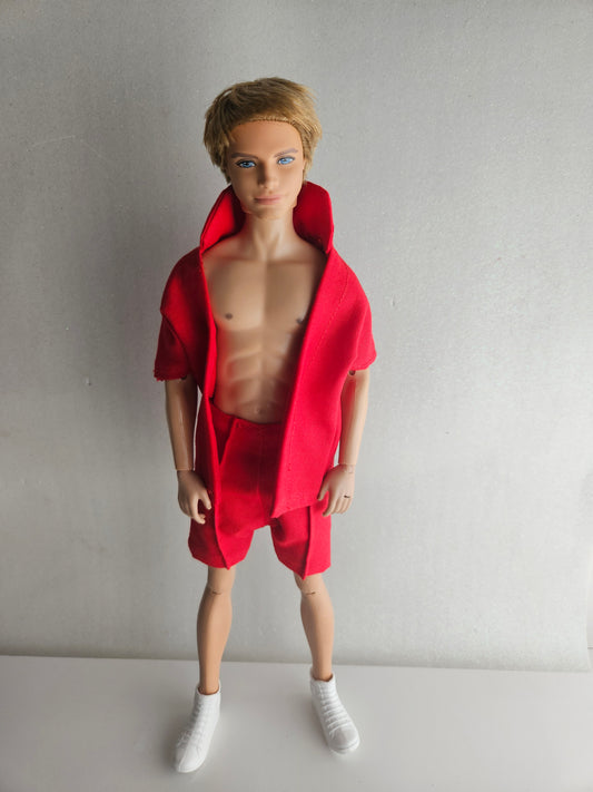 Red set for ken doll